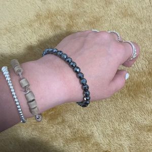 Hematite bracelet